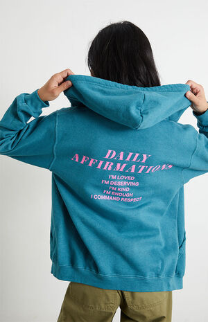 Daily Affirmation Full Zip Hoodie image number 2