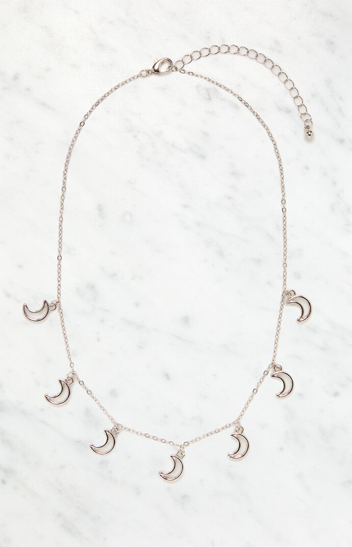 Hollow Moon Necklace