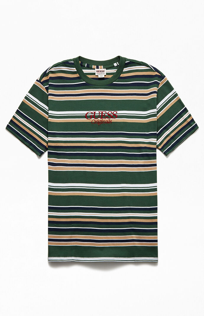 Guess striped shirt pacsun discount