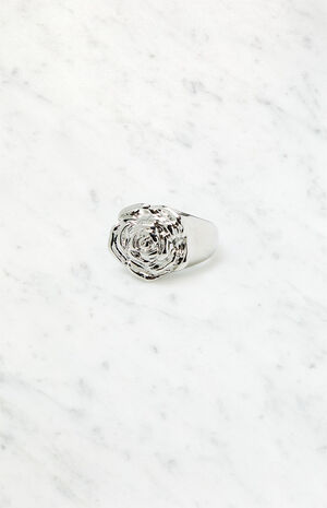 Silver Rose Ring image number 4