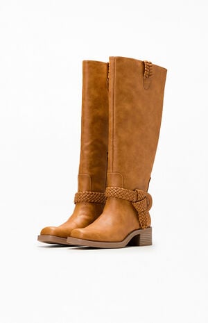 Women's Cheyenne Faux Leather Boots image number 2