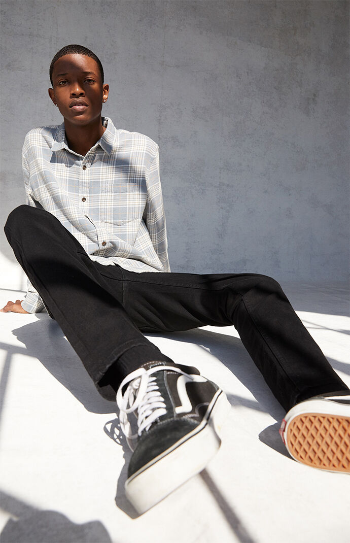 pacsun mens black jeans