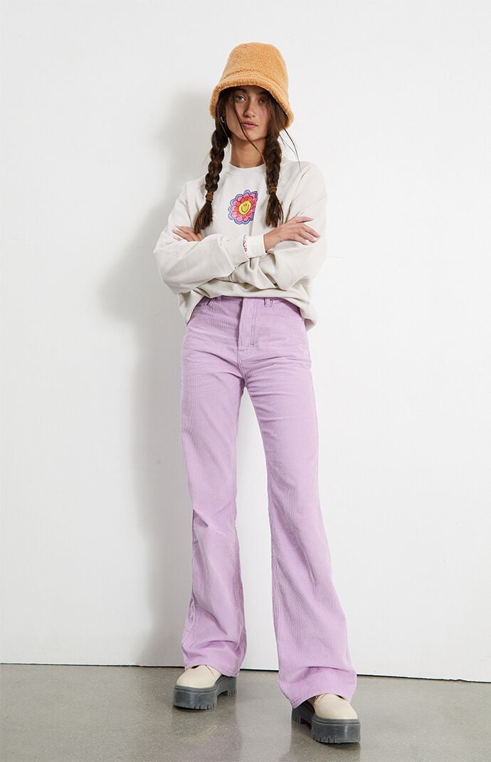 Purple sale bootcut jeans
