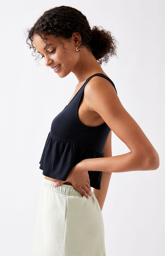 Peplum Tank Top