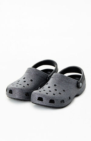 Kids Glitter Classic Clogs image number 2