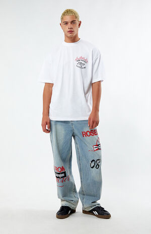 Rose Dealer American Classic Oversized T-Shirt image number 4