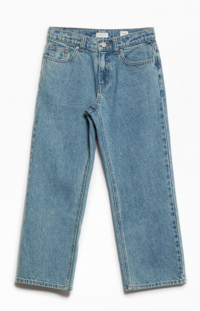 Pacsun Kids Straight Leg Jeans Medium Indigo