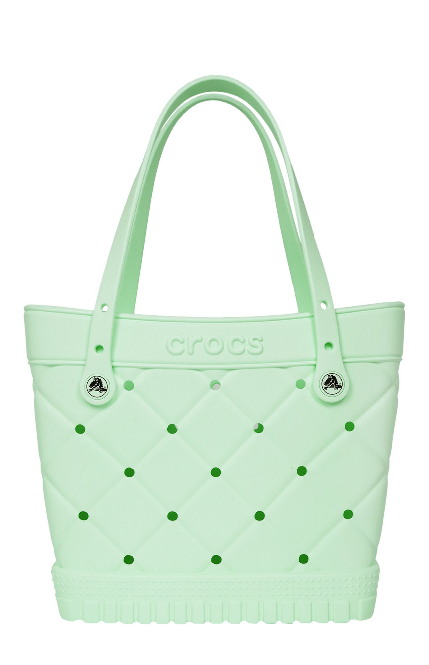 Crocs Mint Medium Quilted Tote Bag