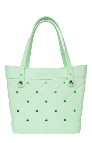 Mint Medium Quilted Tote Bag image number 1