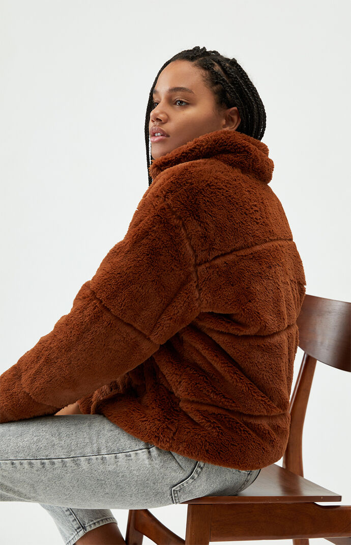 Cozy Faux Fur Puffer Jacket