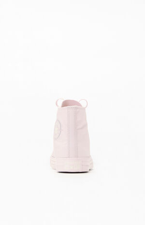 Kids Light Pink Chuck Taylor All Star Monochrome High Top Shoes image number 3