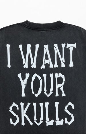 The Misfits Skull Vintage Wash T-Shirt image number 4
