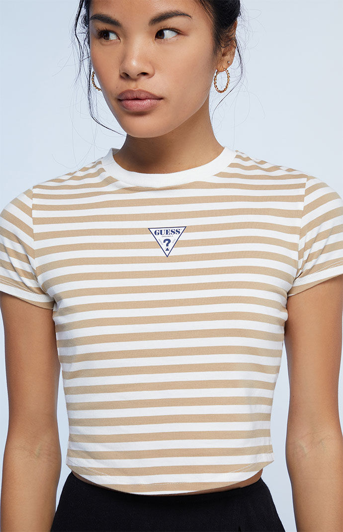 GUESS Originals Clara Striped Baby T Shirt PacSun