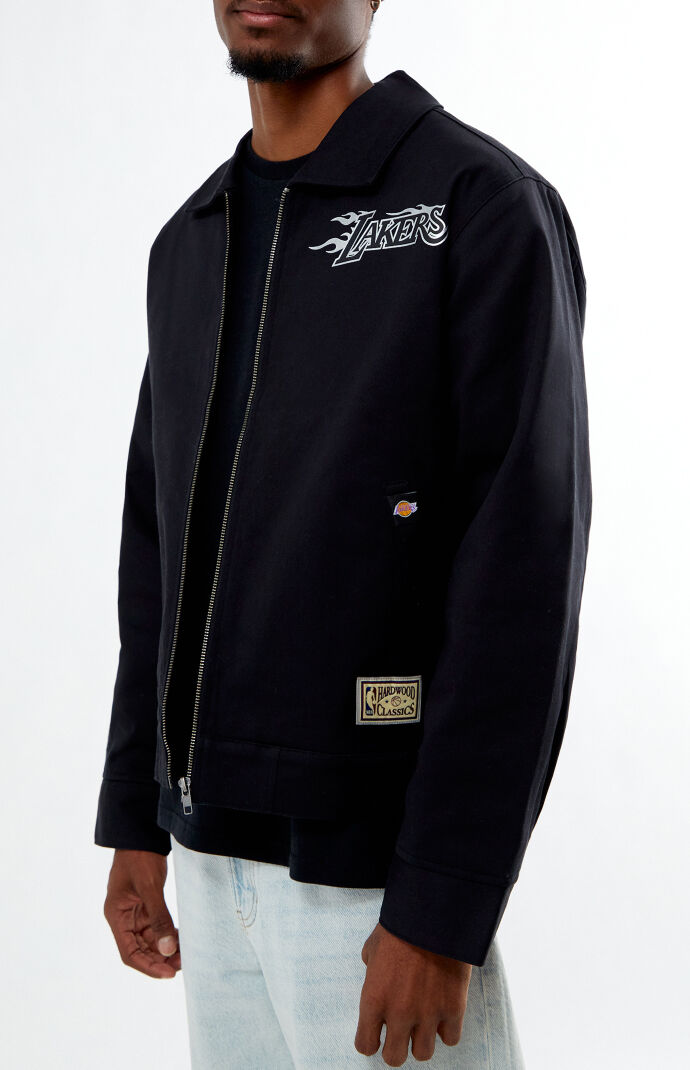 Mitchell & Ness LA Lakers Gas Jacket | PacSun Mitchell & Ness LA Lakers Gas Jacket | PacSun