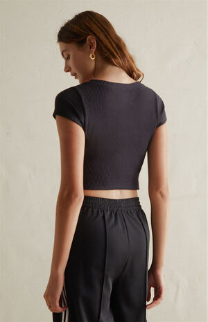 Waffle Knit T-Shirt image number 7