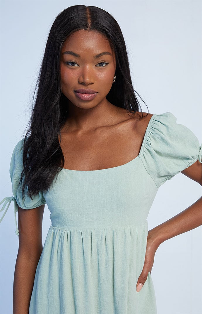 LA Hearts Open Back Babydoll Dress PacSun