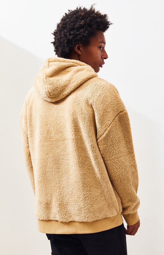 Pacsun sherpa hoodie discount