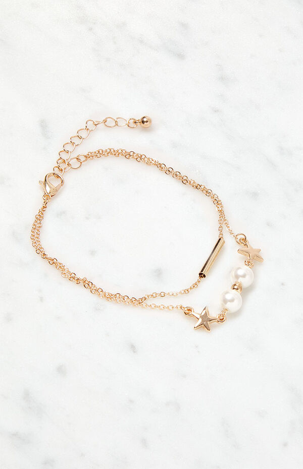 Starry Pearl Bracelet