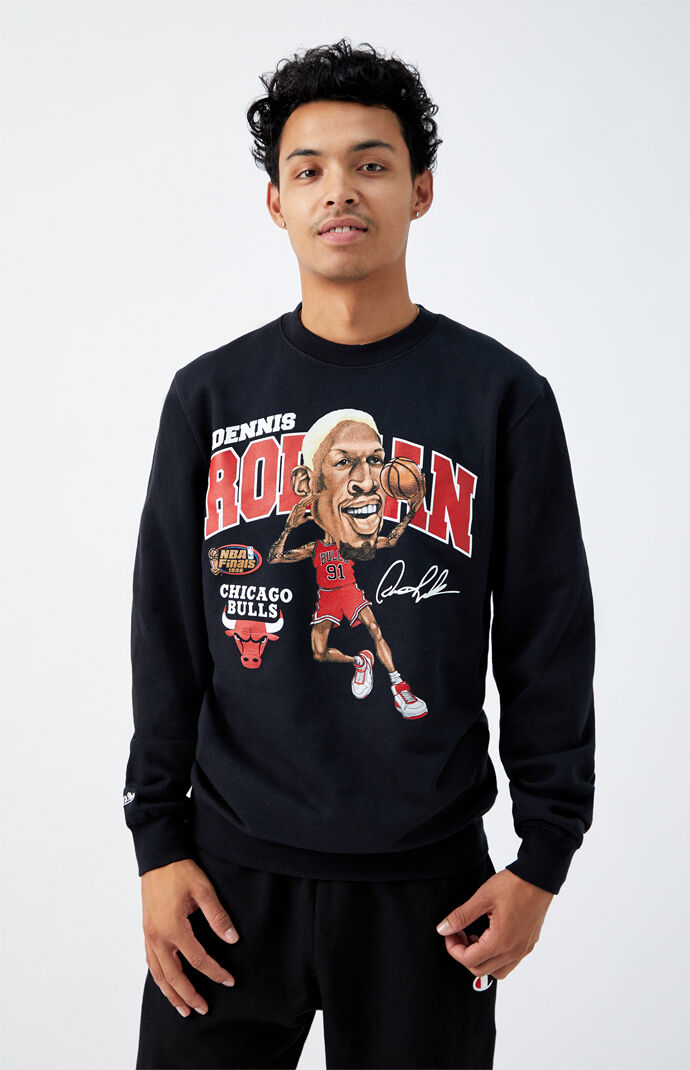 rodman mitchell and ness shirt