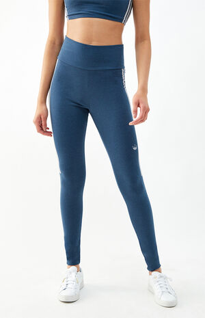 Navy Sporty Leggings image number 1