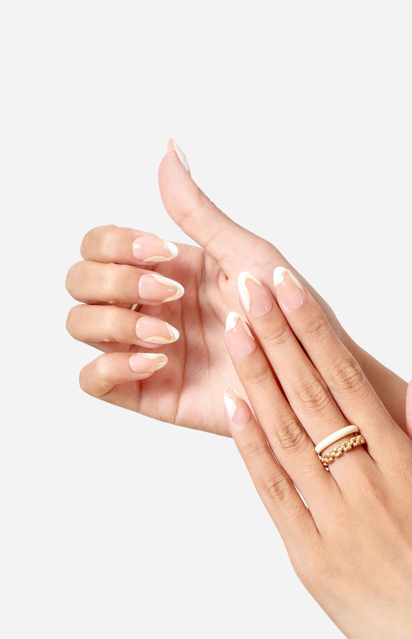 NEVER HAVE I EVER Simple But Make It A Statement Press-On Nails