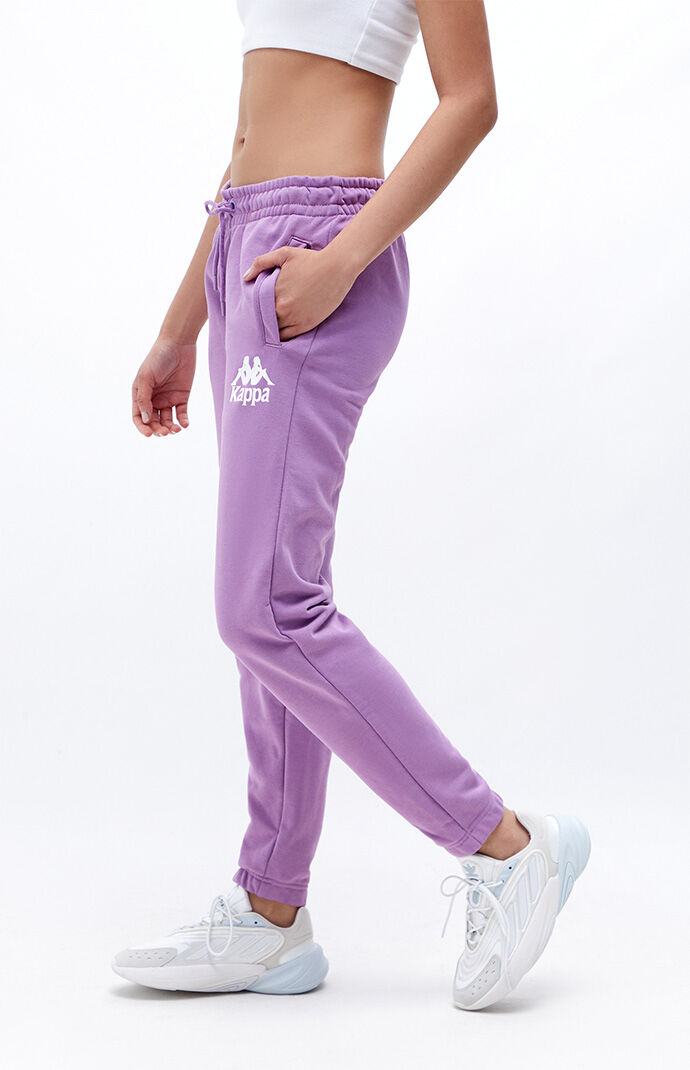 Purple kappa cheap sweatpants