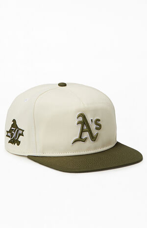 Oakland A's Snapback Golfer Hat image number 1