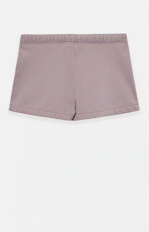 Women's Faded Mauve Signature Running Shorts image number 2