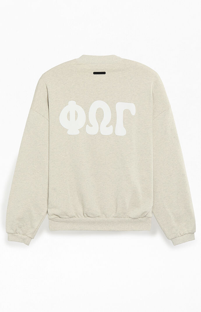 ミュージシャン GODONLYKNOWS SIGNATURE CREW NECK SWEAT Fear of God ESSENTIALS Vanilla '90s Crew Neck Sweatshirt | Pacsun