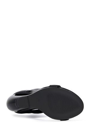 Women's Black Dumisani Wedge Sandals image number 5