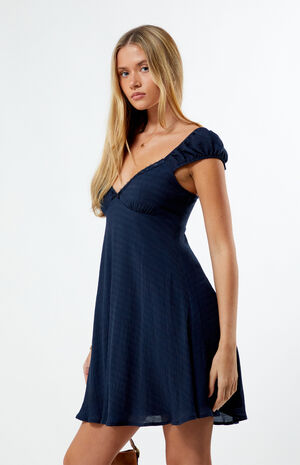 Bow Babydoll Mini Dress image number 2