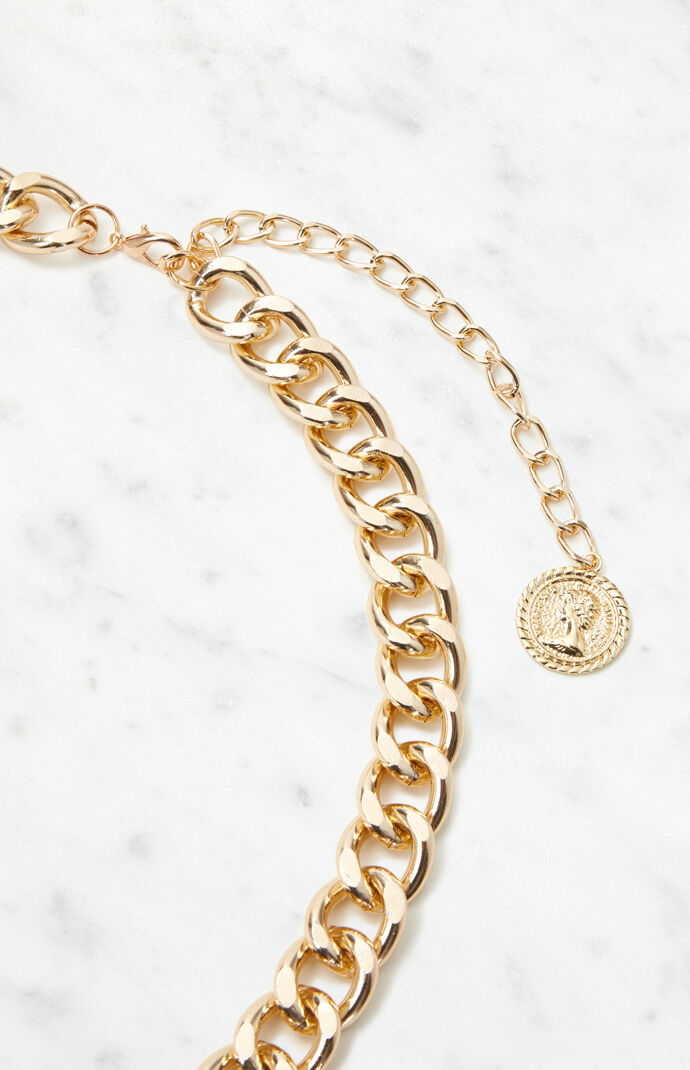 Gold Chain Link Belt