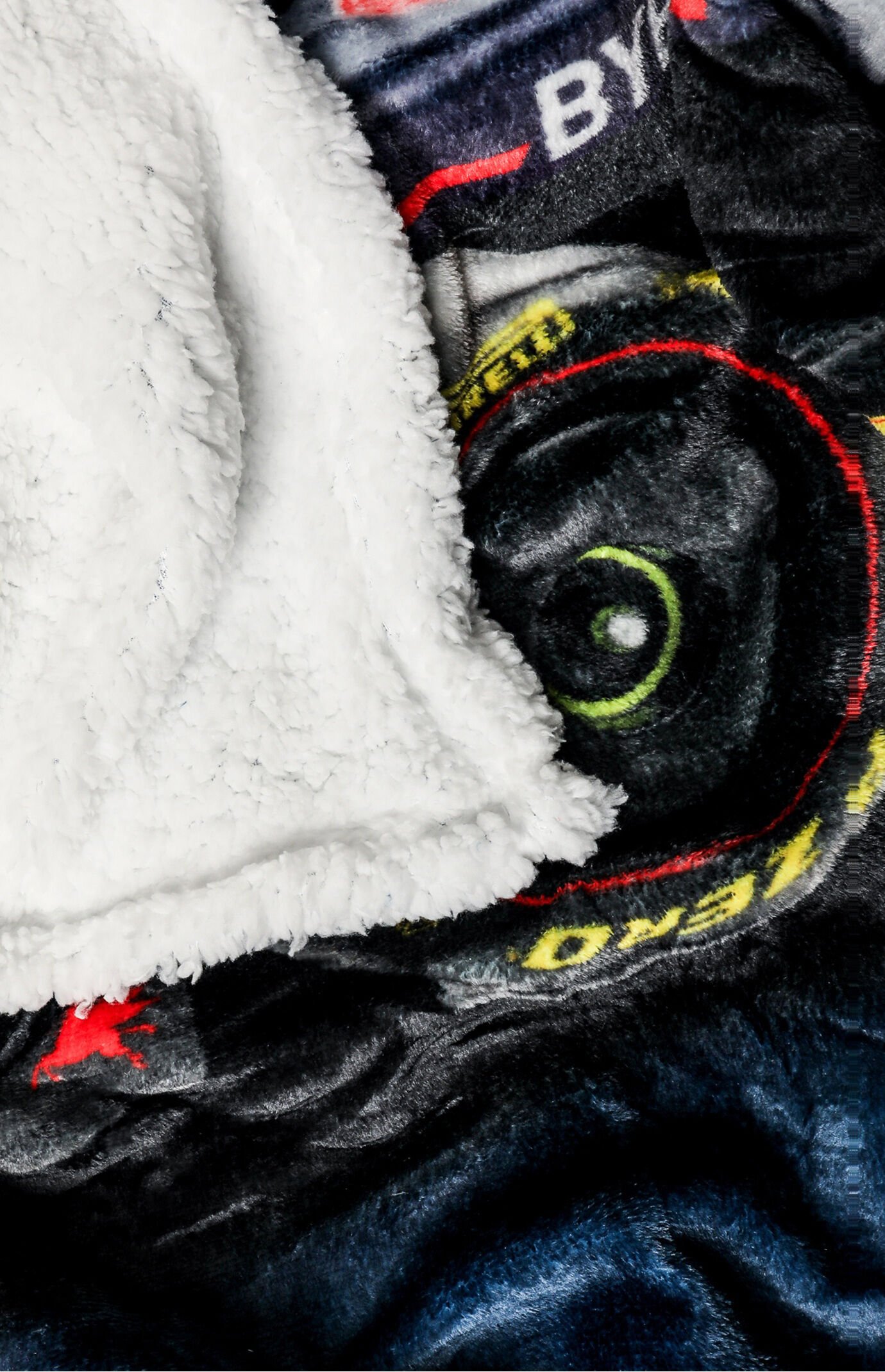 F1 Oracle Red Bull Racing Official F1 Fleece Throw Blanket