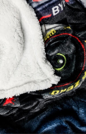 F1 Oracle Red Bull Racing Official F1 Fleece Throw Blanket image number 2