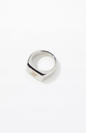 By PacSun Silver Signet Ring image number 1