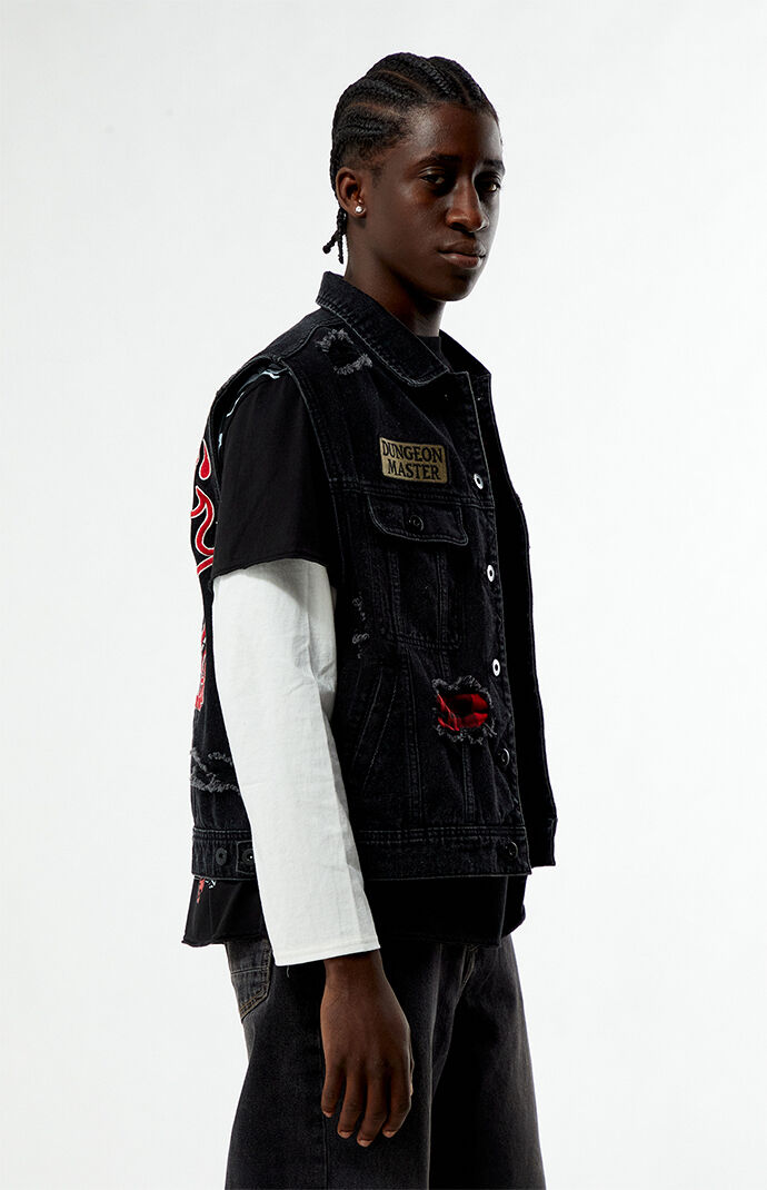 Netflix x Stranger Things Dungeon Master Denim Vest
