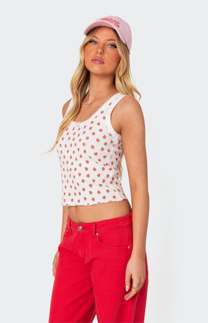 Berry Cool Printed Tank Top image number 3