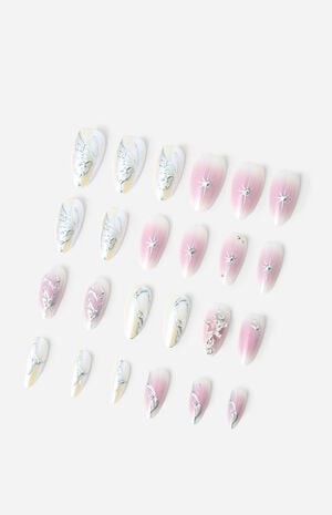 Fairy Wings Almond Press-On Nails image number 3