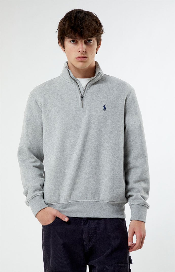 Polo fleece half zip outlet