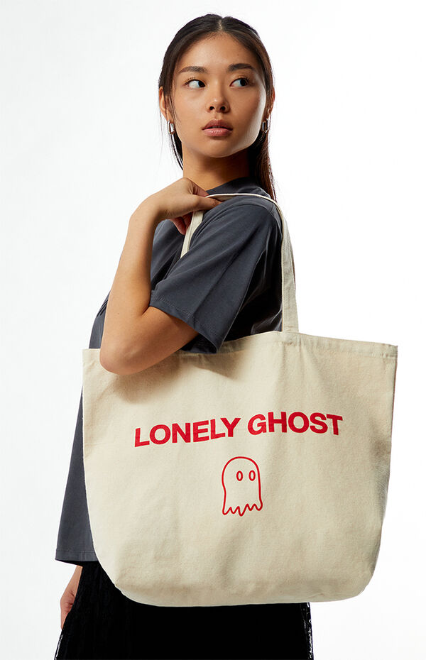 LONELY GHOST I Love You Say It Back Tote Bag