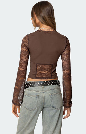 Stephi Lacey Split Front Top image number 4