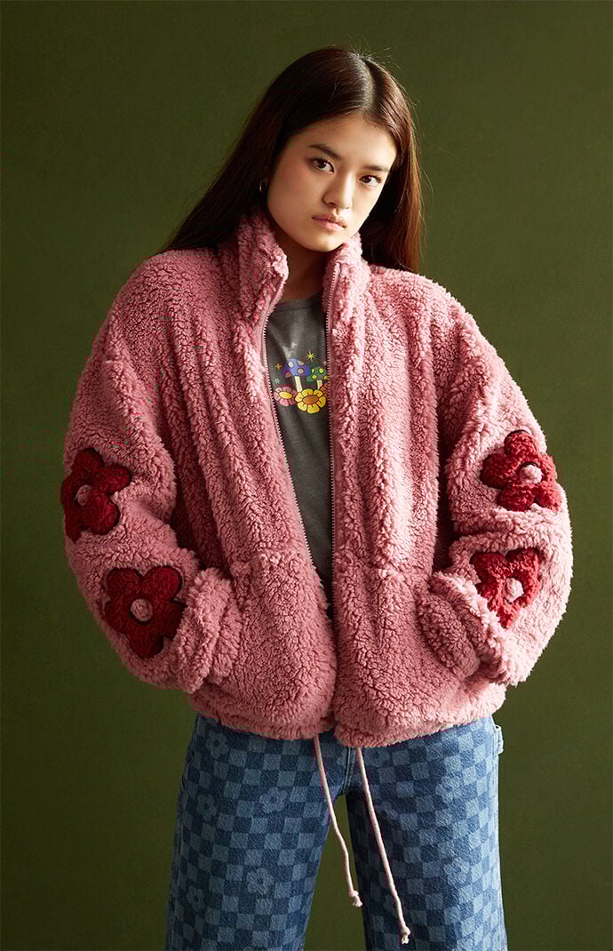 Pacsun best sale fluffy jacket