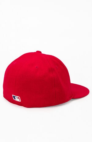 x New Era Red MLB RC 59FIFTY Fitted Hat image number 2