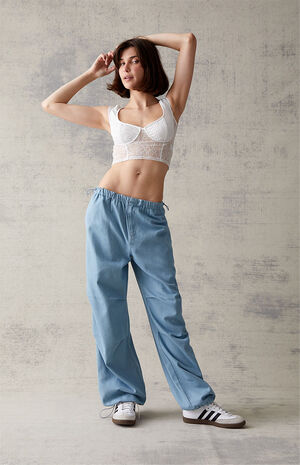 Light Blue Low Rise Jeans image number 1