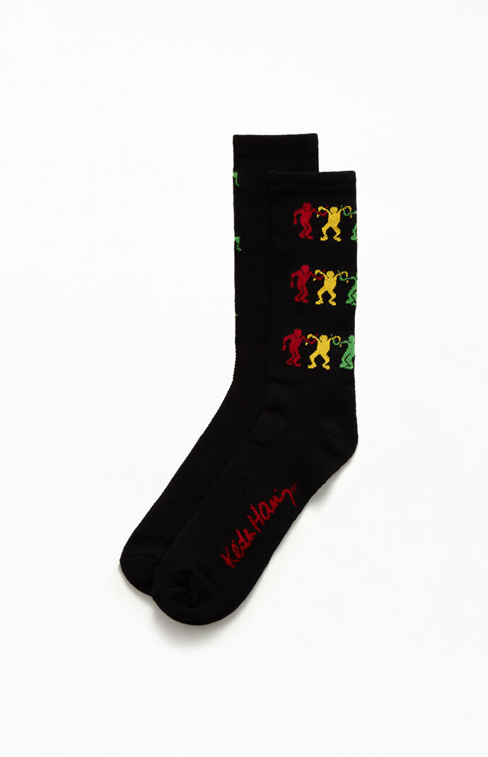 Keith Haring Crew Socks