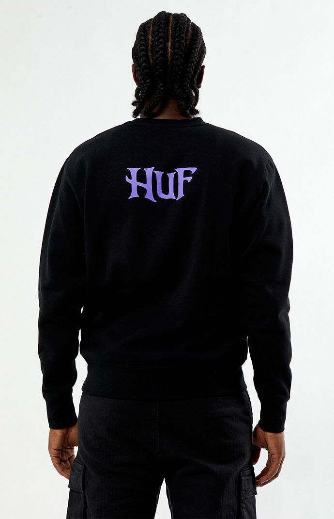 HUF x Disney Jack Skellington Crew Neck Sweatshirt