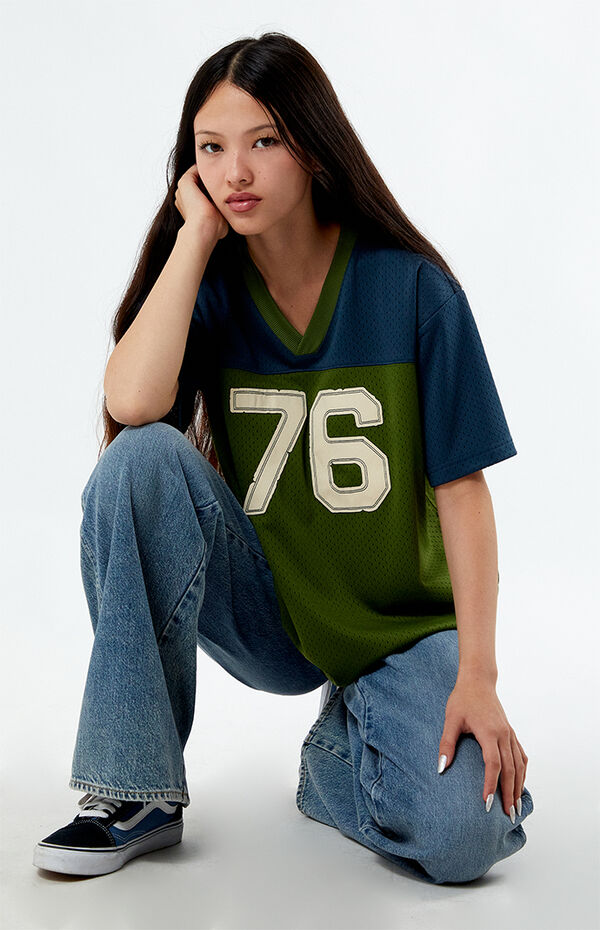 By PacSun 76 Mesh Oversized Jersey