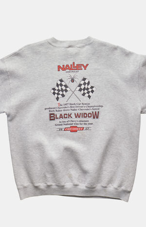 90s Black Widow Champion Crew Neck Sweatshirt image number 2