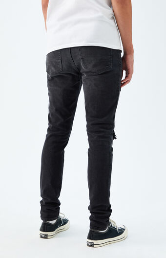 Pacsun Black Ripped Stacked Skinny Jeans Pacsun Check out our black skinny jeans selection for the very best in unique or custom, handmade pieces from our shops. pacsun black ripped stacked skinny jeans