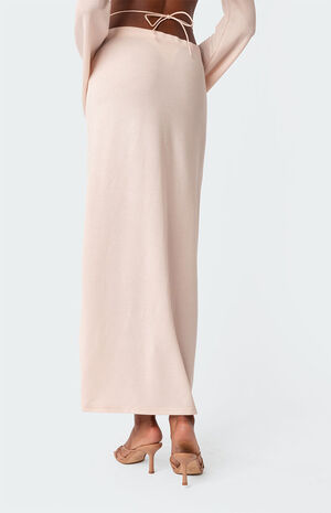 Celeste Low Rise Strap Maxi Skirt image number 5